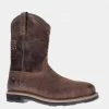 Hoss Boots Brown Rushmore Western Rancher Soft Toe Mens Work Boots 92060 -Vogue Shoes 92060 alt pic 1 resized flp