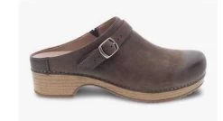 Dansko Berry Mushroom Burnished Nubuck Womens Comfort Clogs 9421-871600
