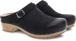 Dansko Black Burnished Nubuck Berry Womens Mules 9421-101600 9 Dansko Black Burnished Nubuck Berry Womens Mules 9421-101600 -Vogue Shoes 9421101600 3 resized