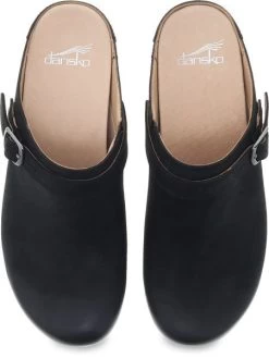Dansko Black Burnished Nubuck Berry Womens Mules 9421-101600 10 Dansko Black Burnished Nubuck Berry Womens Mules 9421-101600 -Vogue Shoes 9421101600 5 resized