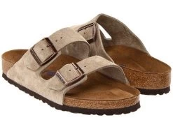 Birkenstock Taupe Arizona Soft Footbed Women's Sandals 951303-N