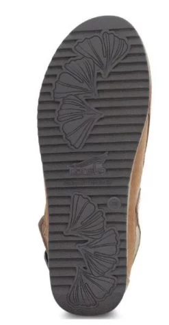 Dansko Tan Burnished Suede Merrin Women's Mules 9605-375300 -Vogue Shoes 9605 375300 6 resized