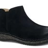 Dansko Black Burnished Suede Makara Women's Boots 9607-100200 -Vogue Shoes 9607 100200 1 resized