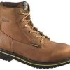 W10098 Brown Foster Steel Toe Durashocks Wolverine Mens Work Boots -Vogue Shoes W10098300lg