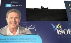 Isotoner Black Loafer Style Mens Slippers With Decorative Bow A9299BLK -Vogue Shoes a299blk 3 wht bckg resized cropped