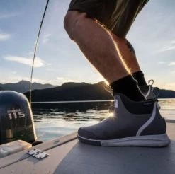 Xtratuf Grey Ankle Deck Sport Mens Boots ADSM-100 -Vogue Shoes adsm 100 7 resized