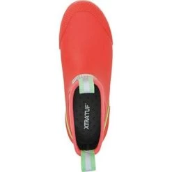 Xtratuf Coral Pink Womens Ankle Deck Sport Boots ADSW-400 -Vogue Shoes adsw 400 7 resized