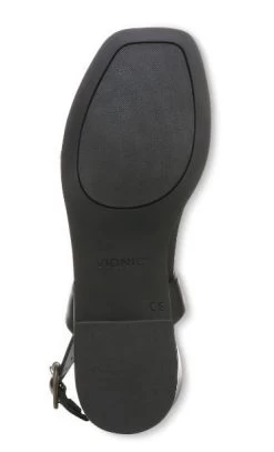 Vionic Black Leather Anaya Womens Sandals -Vogue Shoes anaya black 2