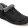 Jambu & Co Black Jade Womens Cozy Slippers B2JAD01