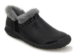 Jambu & Co Black Jade Womens Cozy Slippers B2JAD01