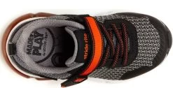 Stride Rite Grey And Black Made 2 Play Radiant Bounce Little Kids Light Up Sneakers BB005108 -Vogue Shoes bb005108 6