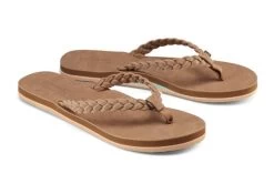 Cobian Tan Bethany Braided Pacifica Womens Flip Flops BBP23 10 Cobian Tan Bethany Braided Pacifica Womens Flip Flops BBP23 -Vogue Shoes bbp23 230 2