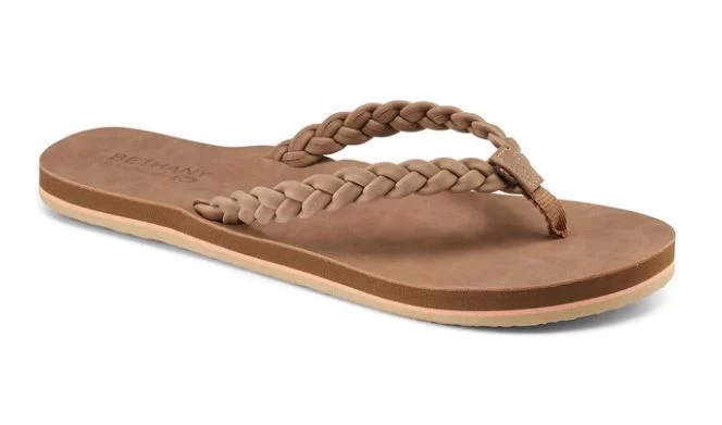 Cobian Tan Bethany Braided Pacifica Womens Flip Flops BBP23 3 Cobian Tan Bethany Braided Pacifica Womens Flip Flops BBP23