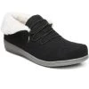 Vionic Black Believe Womens Slipper Boot BELIEVE-BLACK -Vogue Shoes believe black 1 resized