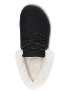 Vionic Black Believe Womens Slipper Boot BELIEVE-BLACK -Vogue Shoes believe black 6 resized