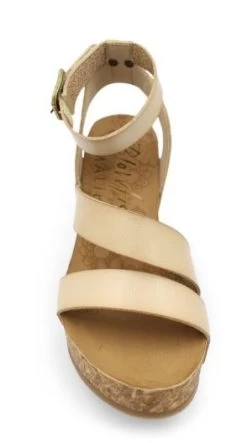 Blowfish Cashew Dyecut Hecta Womens Wedge Sandals BF-10016 -Vogue Shoes bf 10016 2
