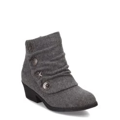 Blowfish Grey Siggy Girl's Short Booties BF-9229