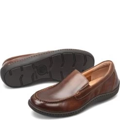 Born Tan Cymbal Brompton II Mens Slip On Loafers BM0010716