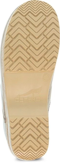 Dansko Sand Milled Burnished Professional Clog 106-031421 -Vogue Shoes bottom 106031421