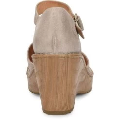 Born Cream Visone Distressed Nellie Womens Wedge Shoes BR0040179 17 Born Cream Visone Distressed Nellie Womens Wedge Shoes BR0040179 -Vogue Shoes br0040179 5 resized