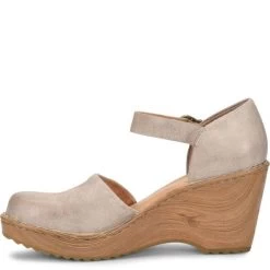 Born Cream Visone Distressed Nellie Womens Wedge Shoes BR0040179 12 Born Cream Visone Distressed Nellie Womens Wedge Shoes BR0040179 -Vogue Shoes br0040179 8 resized