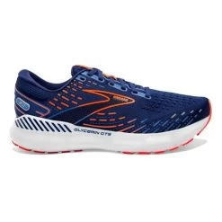 Brooks Depths/Palace Blue/Orange Glycerin GTS 20 Mens Running Shoes 110383_444 -Vogue Shoes brooks 110383444 l resized