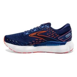 Brooks Depths/Palace Blue/Orange Glycerin GTS 20 Mens Running Shoes 110383_444 -Vogue Shoes brooks 110383444 m resized