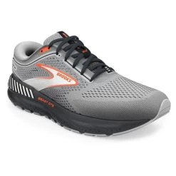 Brooks Grey/Scarlet/Ebony Beast GTS 23 Men's Road Running Shoes 110401-030