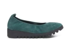 Aetrex Dark Teal Brianna Womens Ballet Flat BW105 8 Aetrex Dark Teal Brianna Womens Ballet Flat BW105 -Vogue Shoes bw105 1
