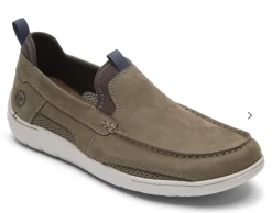 Dunham Tan Breen Nubuck Fitsmart Men's Loafer C14819 -Vogue Shoes c14819 5