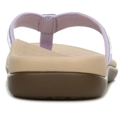 Vionic Pastel Lilac Casandra Toe Post Ladies Sandals CASANDRA-LILAC -Vogue Shoes casandra lilac 5