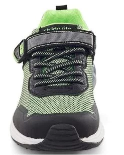 Stride Rite Lime, Black And Gray Made To Play Radiant Bounce Big Kids Light Up Sneakers CB005110 -Vogue Shoes cb005110 5 resized