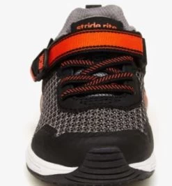 Stride Rite Grey And Black Made 2 Play Radiant Bounce Big Kids Light Up Sneakers CB5108 -Vogue Shoes cb5108 5 resized