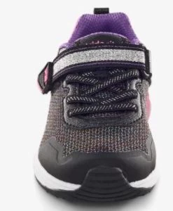 Stride Ride Pink And Black Made 2 Play Radiant Bounce Big Kids Light Up Sneakers CG005109 -Vogue Shoes cg005109 5