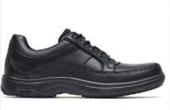 Rockport Men's Black Dunham Midland Service Lace Up Comfort Shoes CH4763