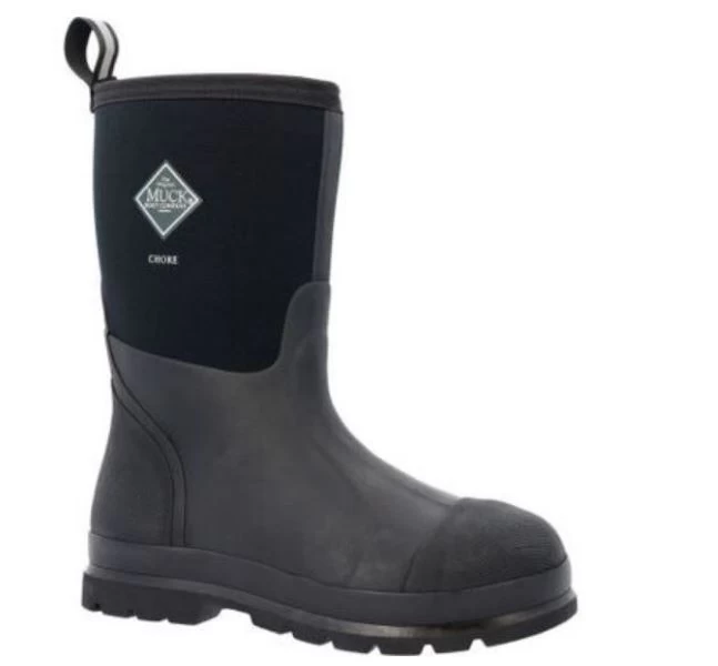 Muck Black Chore Mid Men's Boots CHM000A 3 Muck Black Chore Mid Men's Boots CHM000A