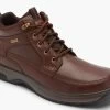 Dunham Dark Brown Leather 8000 Mid Boot Men's Waterproof Boots CI2167 -Vogue Shoes ci2167 1 resized