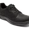 Dunham Black Leather 8000 Blucher Mens Shoes CI6371-BLK
