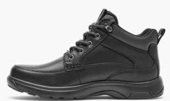 Dunham Black Leather Men's 8000 Mid Boot Waterproof Boots CI6853 9 Dunham Black Leather Men's 8000 Mid Boot Waterproof Boots CI6853 -Vogue Shoes ci6853 5 resized