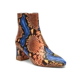 Coconuts By Matisse Blue Multi Cocoa Womens Ankle Boots COCOA-BLUEMLT