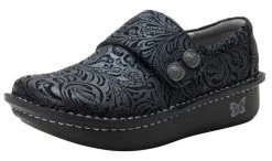 Alegria Deliah Navy Swish Womens Slip-On Shoes DEL-7581