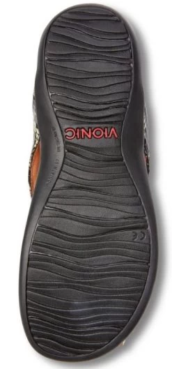 Vionic White Leopard Dillon Womens Toe Post Sandals -Vogue Shoes dillon whtleo 4