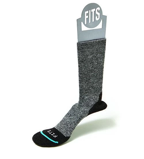 F1001 Brown Medium Hiker- Crew Cut Fits Socks 3 F1001 Brown Medium Hiker- Crew Cut Fits Socks