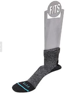 F1003 Coal Light Hiker Unisex Quarter Socks