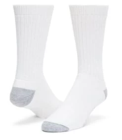Wigwam White Diabetic Sport Crew Socks F1363-051