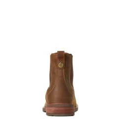 Ariat Weathered Brown Wexford Waterproof Mens Boots 10034032 -Vogue Shoes f20 mns engl 10034032 heel