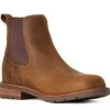 Ariat Weathered Brown Wexford Waterproof Mens Boots 10034032 -Vogue Shoes f20 mns engl 10034032 medial
