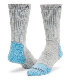 Wigwam Light Grey Heather Merino Lite Hiker F2300-21G