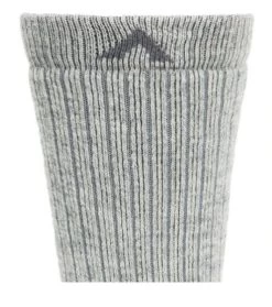 Wigwam Light Grey Heather Merino Lite Hiker F2300-21G -Vogue Shoes f2300 21g 3 resized