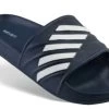 Surf7 Navy And White Childrens Slides FF222JR-NVYWHT -Vogue Shoes ff222jr nvywht 1 resized flp